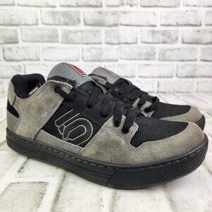 Adidas Five Ten Freerider Men's Sz 10 Black Gray Suede Mountain Bike Skate Shoes